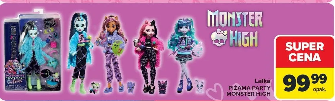 Lalka piżama party promocja w Carrefour