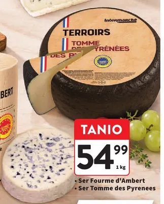Ser Tomme des Pyrenees promocja w Intermarche