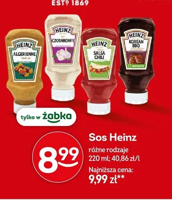 Sos Heinz Korean BBQ promocja w Żabka