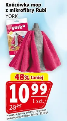 Końcówka mop z mikrofibry Rubi promocja w Prim Market