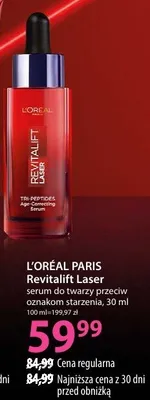 Revitalift Laser serum do twarzy przeciw oznakom starzenia promocja w Hebe