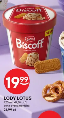 Lody Lotus Biscoff promocja w Żabka