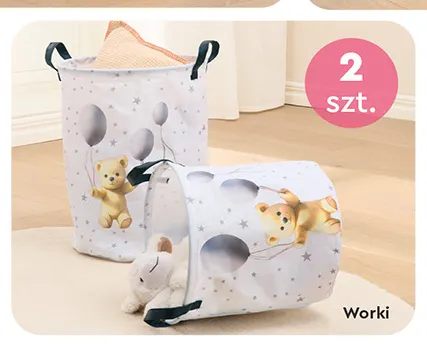 Worki Smukee 2-pak promocja w Biedronka