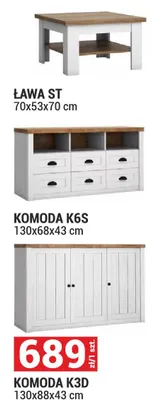 Komoda K3D promocja w Merkury Market