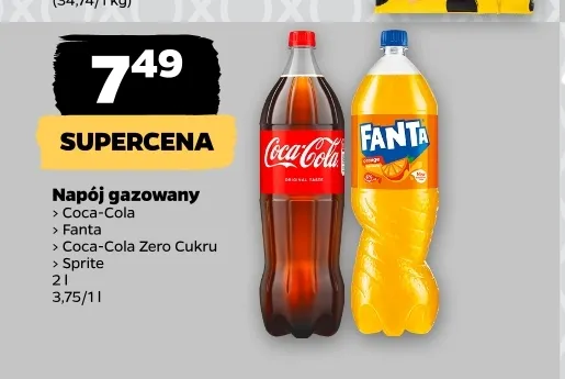 Napój gazowany Sprite promocja w Netto