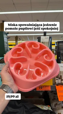 Miska spowalniająca jedzenie mypet promocja w Biedronka