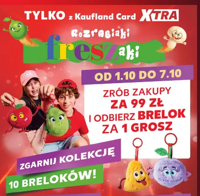 Brelok Rozrabiaki Freszaki promocja w Kaufland
