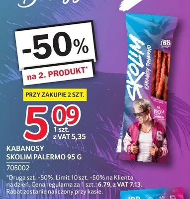 Kabanosy JBB Bałdyga Skolim Palermo promocja w Selgros