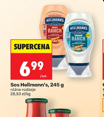Sos Hellmann's Creamy Ranch promocja w Biedronka