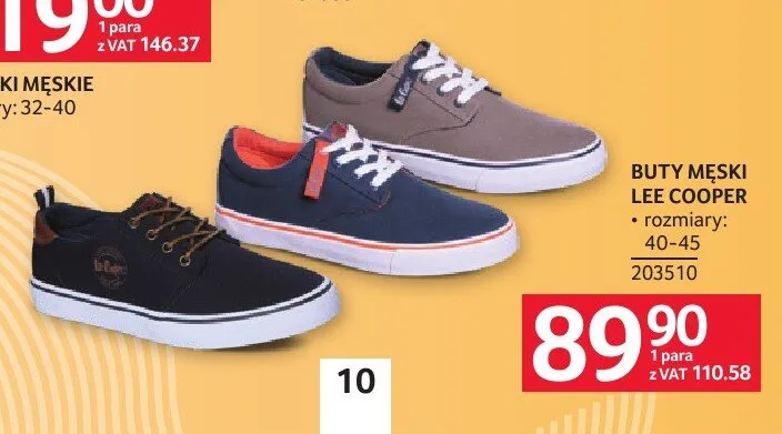 Buty męskie Lee Cooper promocja w Selgros
