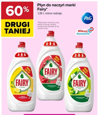 Płyn do naczyń Fairy cytryna promocja w Carrefour