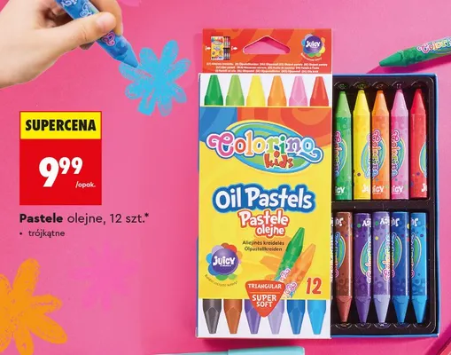 Pastele olejne Colorino Kids promocja w Biedronka
