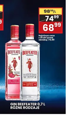 Gin Beefeater London Dry promocja w Wafelek