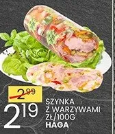 Szynka z warzywami promocja w Wafelek