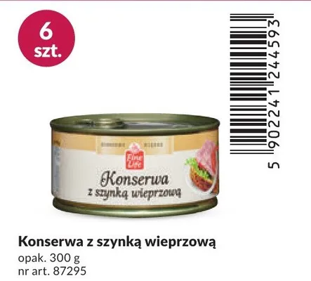 Konserwa z szynką wieprzową promocja w Makro