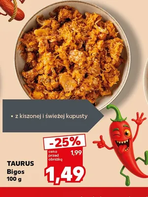 Bigos Taurus promocja w Kaufland