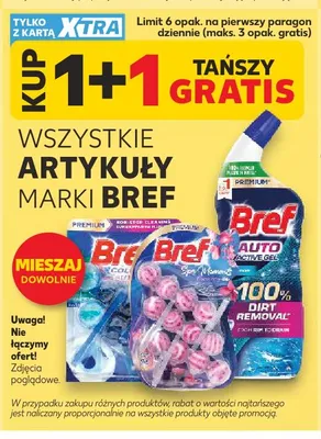 Żel do WC Bref Auto Active Gel promocja w Kaufland