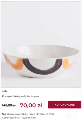 Komplet pokrywek Pantopen home&you promocja w home&you