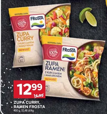 Zupa curry, ramen promocja w Stokrotka