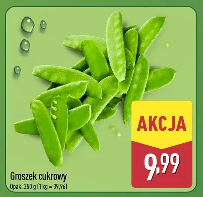 Groszek cukrowy promocja w Aldi