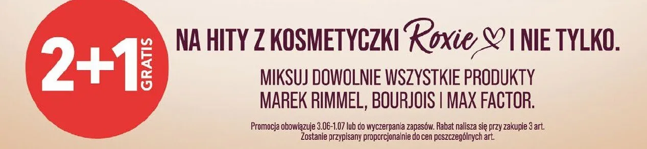 Sztyft brązujący 3 w 1 Rimmel Multi Tasker Roxie promocja w Rossmann