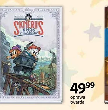 Komiks Sknerus Smok z Glasgow oprawa twarda promocja w Dzień Dziecka