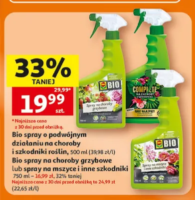 Bio spray na choroby grzybowe promocja w Auchan