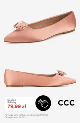 Baleriny DeeZee promocja w CCC