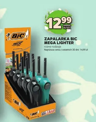 Zapalarka Bic Mega Lighter promocja w Stokrotka