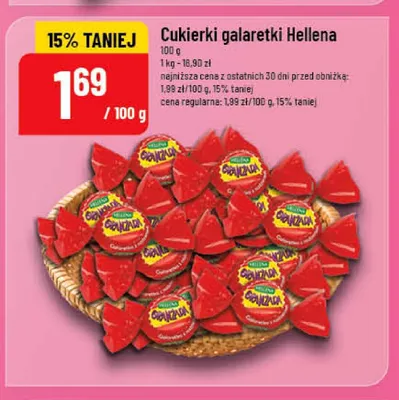 Cukierki galaretki Hellena promocja w POLOmarket