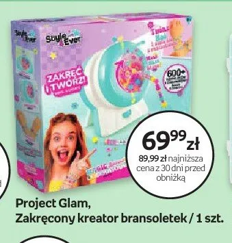 Project Glam Zakręcony kreator bransoletek promocja w Dzień Dziecka