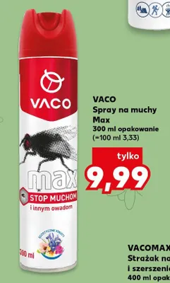 Spray na muchy Max Vaco Stop Muchom promocja w Kaufland