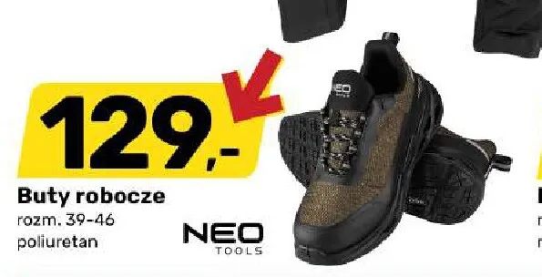 Buty robocze NEO promocja w Bricomarche
