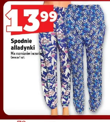 Spodnie alladynki promocja w TOPAZ