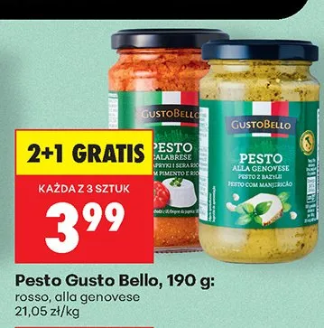 Pesto rosso promocja w Biedronka