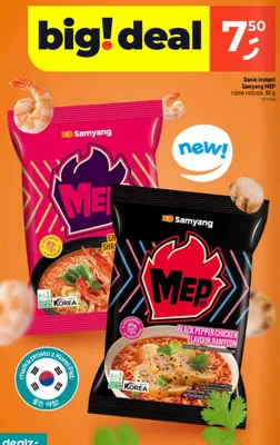 Danie instant MEP różne rodzaje promocja w Dealz