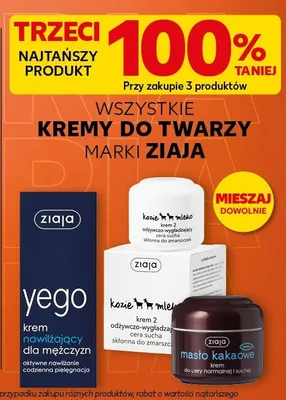 Kremy do twarzy promocja w Kaufland