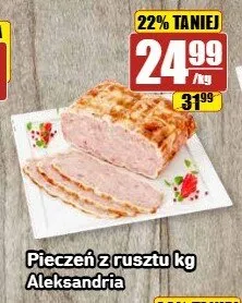 Pieczeń z rusztu Aleksandria promocja w API Market