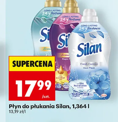 Płyn do płukania Silan Fresh Control Cool promocja w Biedronka