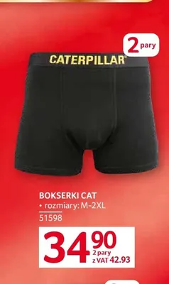 Bokserki CAT 2-pak promocja w Selgros
