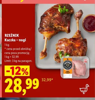 Kaczka - nogi Rzeźnik promocja w Lidl
