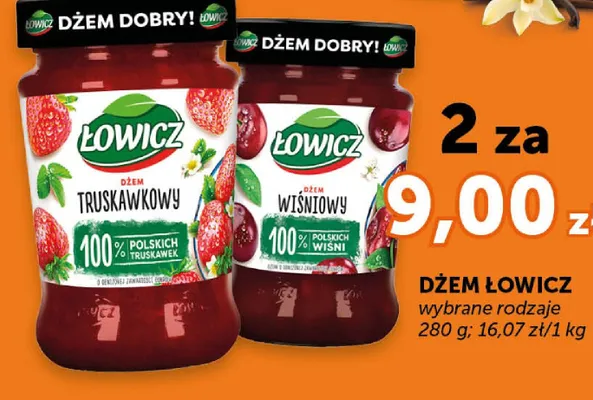 Dżem truskawkowy promocja w Groszek