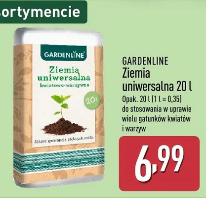 Ziemia uniwersalna 20 l promocja w Aldi