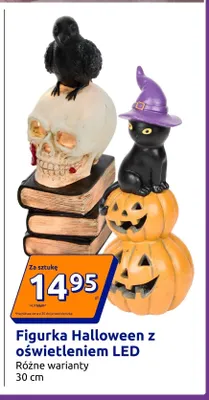 Figurka Halloween z oświetleniem LED 30 cm promocja w Action