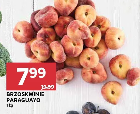 Brzoskwinie Paraguayo promocja w Stokrotka