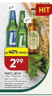 Piwo bezalkoholowe Lech promocja w Chata Polska