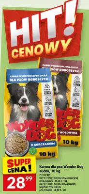 Karma dla psa Wonder Dog sucha promocja w Twój Market