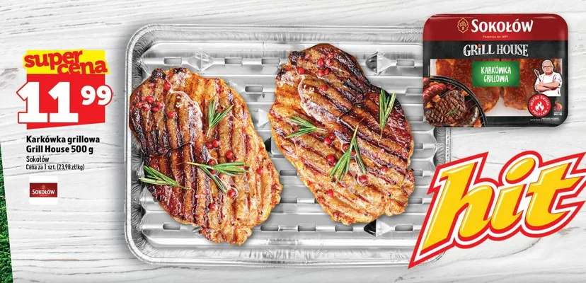 Karkówka grillowa Sokołów Grill House promocja w TOPAZ