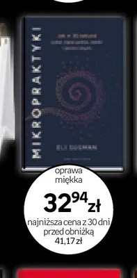 Książka Mikropraktyki Eli Susman promocja w Empik