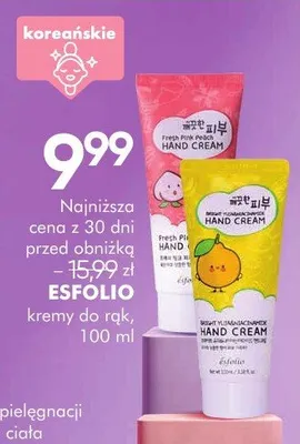 Krem do rąk Esfolio promocja w Super-Pharm